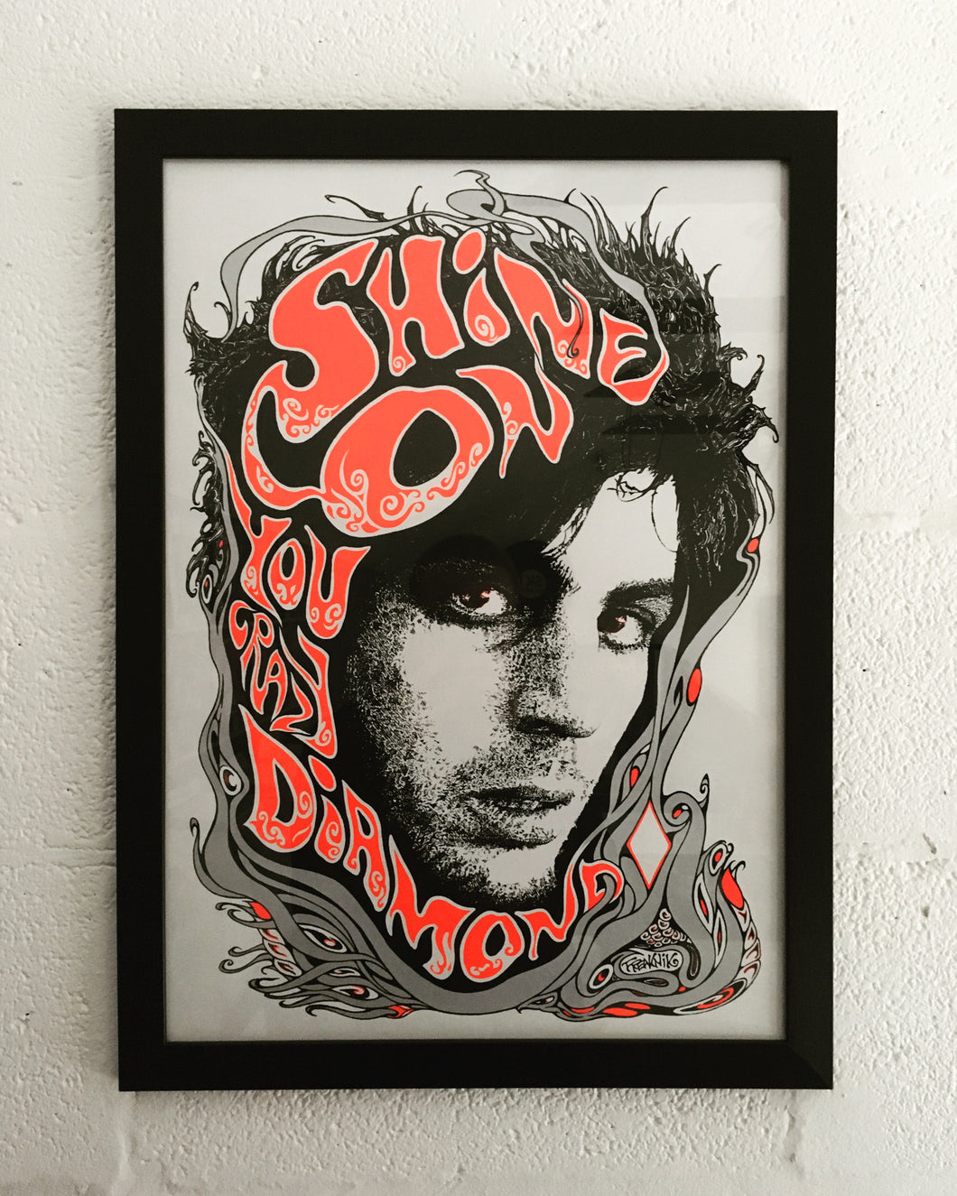 Syd Barrett Limited Edition Screen Print by Ski Williams