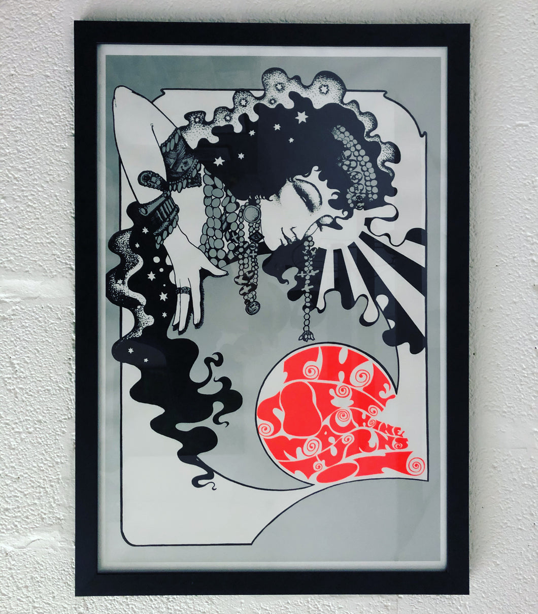 Soft Machine Turns On 1967 Limited Edition Screen Print